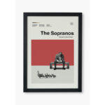 تابلو  مدل The Sopranos کد S1402b